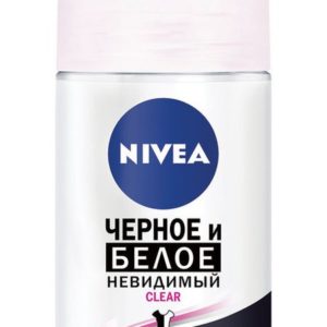 Nivea Антиперспирант шариковый Черное и Белое Невидимый Clear