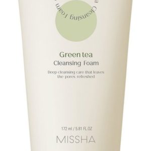 Missha Creamy Latte Cleansing Foam Green Tea