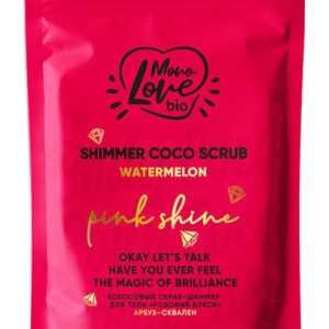 MonoLove Bio Pink Shine Shimmer Coco Scrub Watermelon