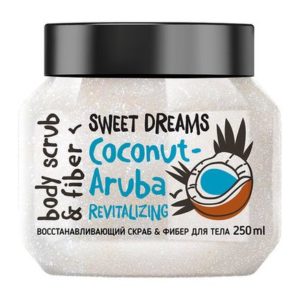MonoLove Bio Coconut-Aruba Revitalizing Body Scrub & Fiber