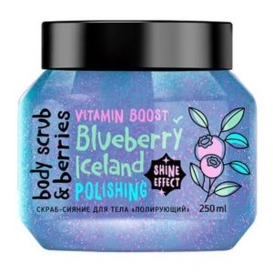 MonoLove Bio Blueberry Iceland Polishing Body Scrub & Berries