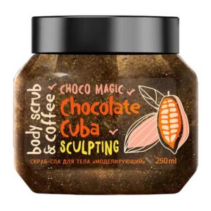 MonoLove Bio Chocolate Cuba Sculpting Body Scrub & Coffee