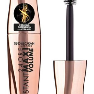 Deborah Milano 24 Ore Instant Maxi Volume Mascara with Ceramides