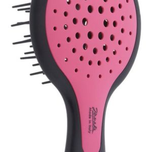 Janeke Mini Superbrush Black and Pink