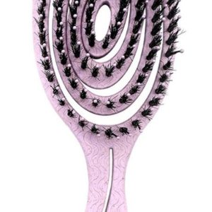 Solomeya Detangling Bio Hair Brush Lilac