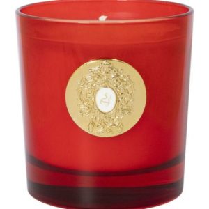 Tiziana Terenzi Tuttle red glass candle