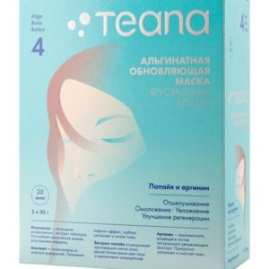 Teana Альгинатная обновляющая маска Хрустальные брызги