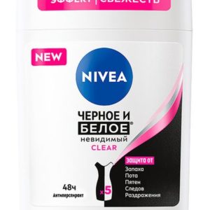Nivea Черное и Белое Невидимый Clear