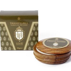 Truefitt&Hill Luxury Shaving Soap in wooden bowl
