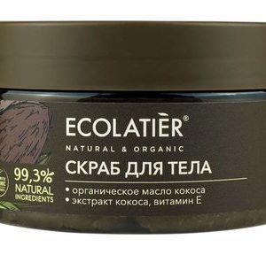 Ecolatier Organic Coconut Скраб для тела Отшелушивающий Питание & Восстановление