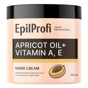 EpilProfi Professional Apricot Oil and Vitamin A, E Hand Cream