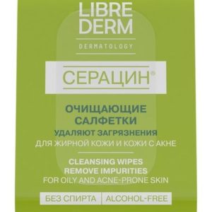 Librederm S&Zn Seracin Cleansing Wipes Remove Impurities