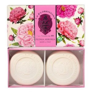 La Florentina Arboreal Peony Soap Set