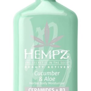 Hempz Beauty Actives Cucumber & Aloe Herbal Body Moisturizer with Ceramides + B3