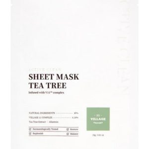 Village 11 Factory Active Clean Sheet Mask Tea Tree