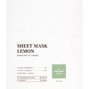 Village 11 Factory Active Clean Sheet Mask Lemon
