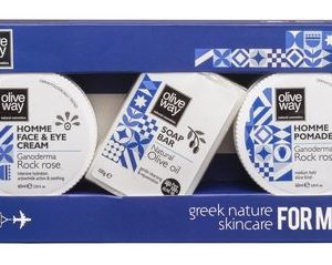 Oliveway Men Greek Nature Skincare Set