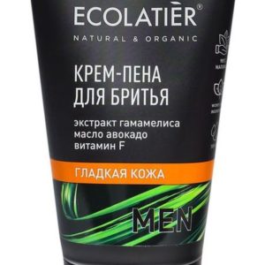 Ecolatier Men Гладкая кожа Крем-пена для бритья