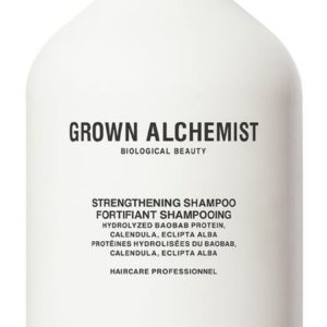 Grown Alchemist Strengthening Shampoo: Hydrolyzed Baobab Protein, Calendula, Eclipta Alba
