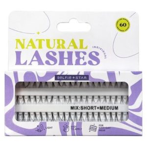 Selfie Star Individual Natural Lashes Short and Medium