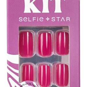 Selfie Star Short Length Nails Kit Bossy Pink