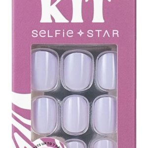 Selfie Star Short Length Nails Kit Lilac Fairy