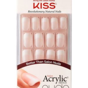 Kiss Salon Acrylic Nude French Nails