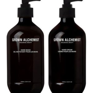 Grown Alchemist Limited Edition Amber Glass Bottle Handcare Kit