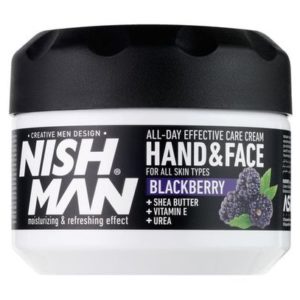Nishman All-Day Effective Care Hand and Face Cream Blackberry