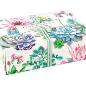 Michel Design Works Pink Cactus Boxed Single Soaps