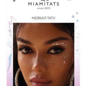 Miamitats Holo Flame Face Tattoo