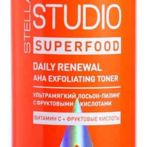 Stellary Skin Studio Superfood Daily Renewal AHA Exfoliating Toner