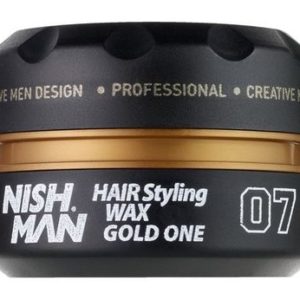 Nishman Hair Styling Wax 07 Gold One