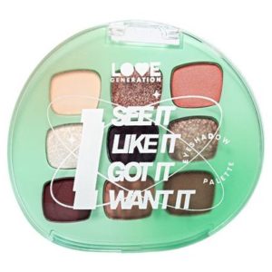 Love Generation I See It I Like It I Want It I Got It Eyeshadow Palette