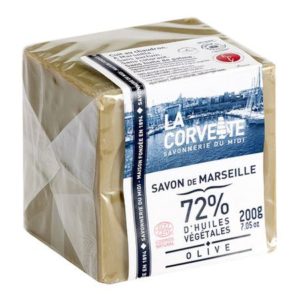 La Corvette Cube de Savon de Marseille Olive