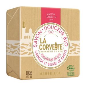 La Corvette Savon Douceur Bio Grenade
