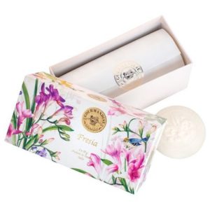 Gourmandise Savon Parfume Fresia Set