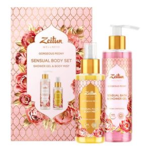 Zeitun Wellness Gorgeous Peony Sensual Body Set