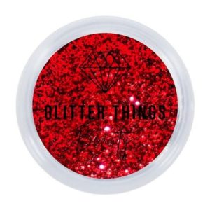 Glitter Things Гель-блестки Красный поцелуй