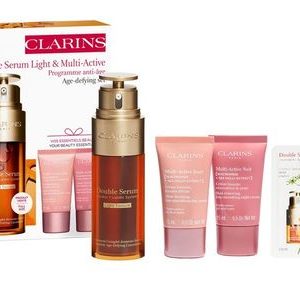 Clarins Double Serum Light & Multi-Active Age-defying Set