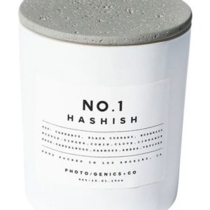 Photo/Genics + Co No.1 Hashish Glass Candle