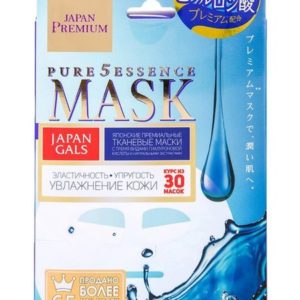 Japan Gals Pure 5 Essence Mask 3 Layers Hyaluronic Acid Pack