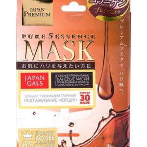 Japan Gals Pure 5 Essence Mask 3 Layers Collagen Pack