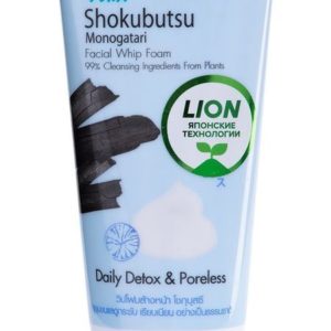 Lion Thailand Shokubutsu Daily Detox Poreless Cleansing Foam