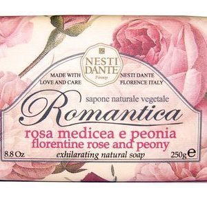 Nesti Dante Romantica Florentine Rose & Peony Exhilarating Natural Soap
