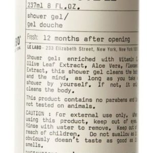 Le Labo Bergamote 22 Shower Gel