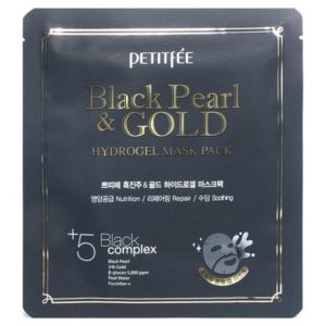 Petitfee Black Pearl and Gold Hydrogel Mask Pack
