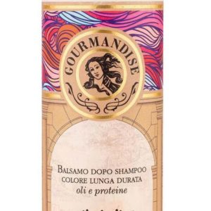 Gourmandise Balsamo Dopo Shampoo Colore Lunga Durata Oli e Proteine