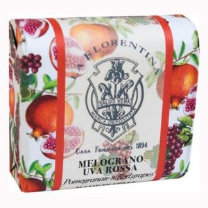 La Florentina Soap Pomegranate and Red Grape