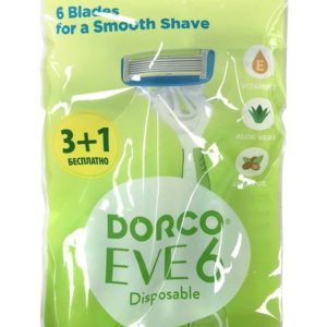 Dorco Eve 6 Disposable 4 Pack